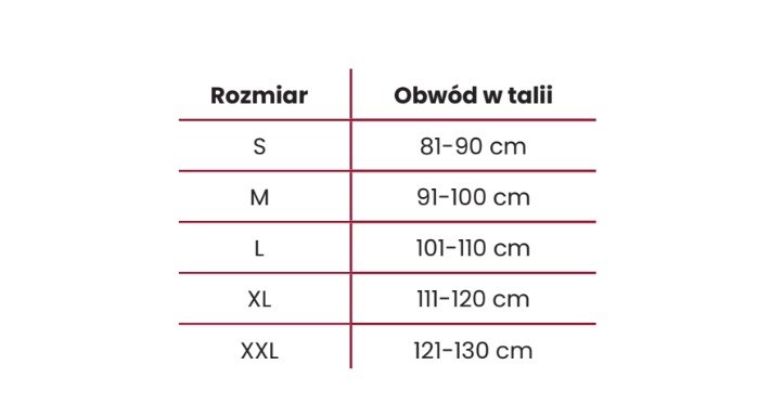 Centură ventrală 24cm Ventrimax mărimea M negru - Imagine 2